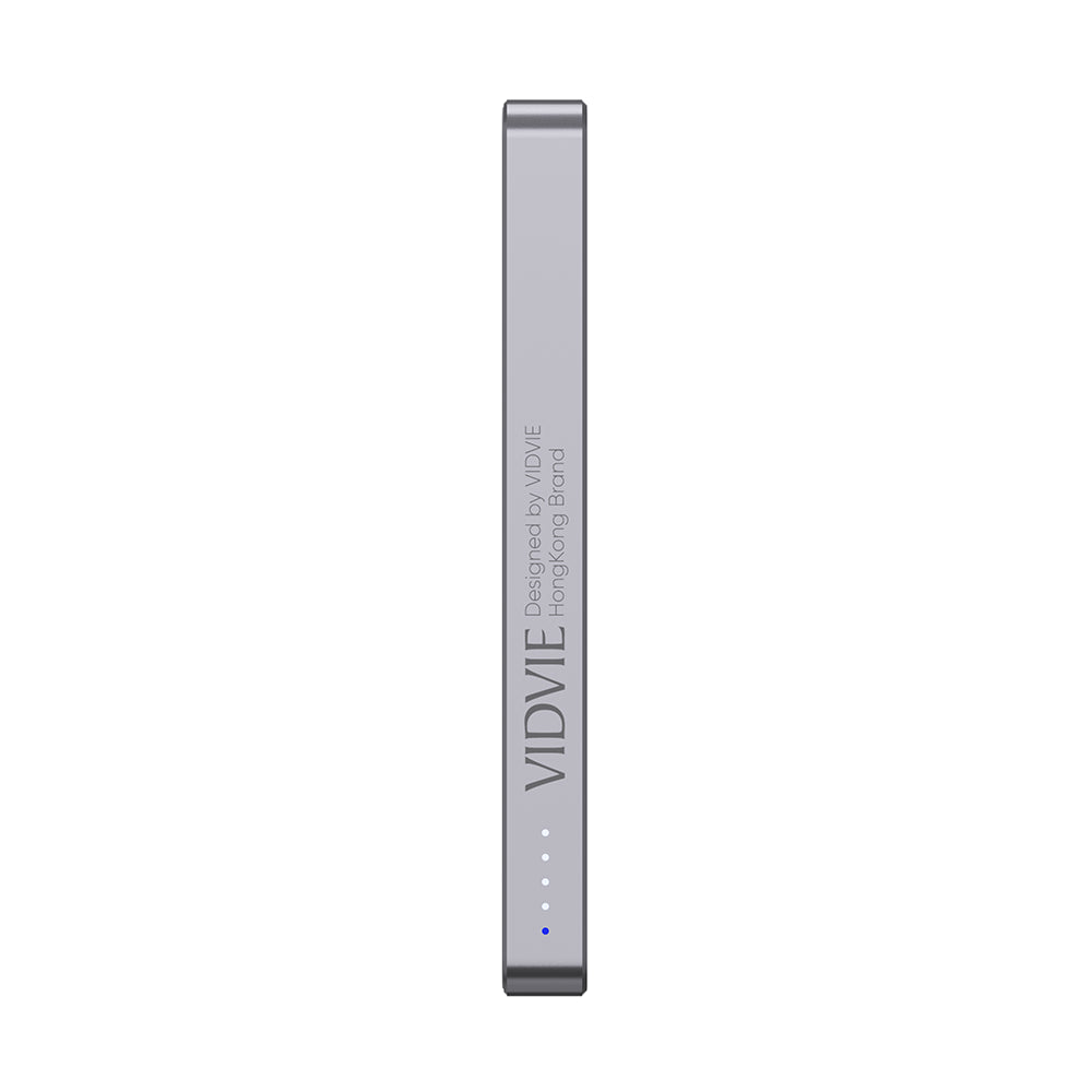 VIDVIE POWERBANK 5000mAh wireless 15W+PD20W