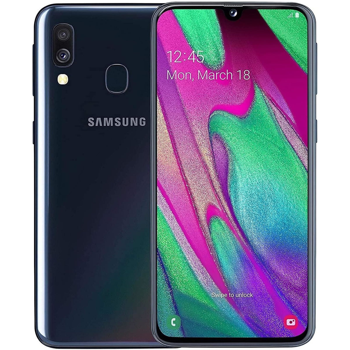 Samsung Galaxy A40 - Black - 1
