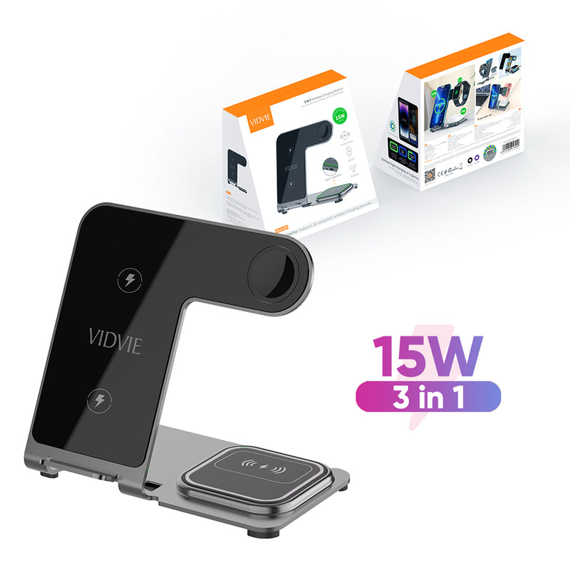 VIDVIE Magnetic Wireless Charging Station For Apple Series