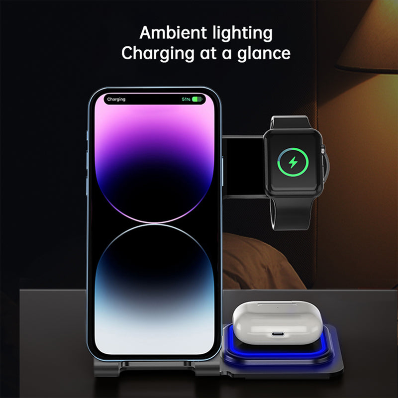 VIDVIE Magnetic Wireless Charging Station For Apple Series