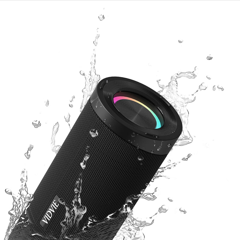 VIDVIE Waterproof Bluetooth Portable Speaker Outdoor With Long Battery Life