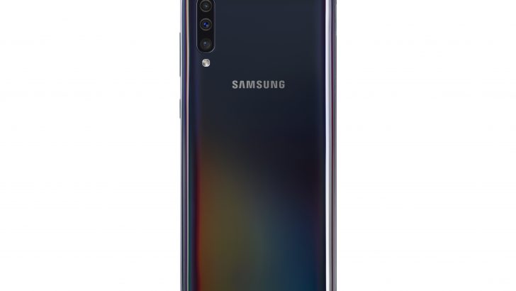 Samsung Galaxy A50 black rear