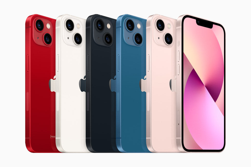 Apple iPhone 13 colors