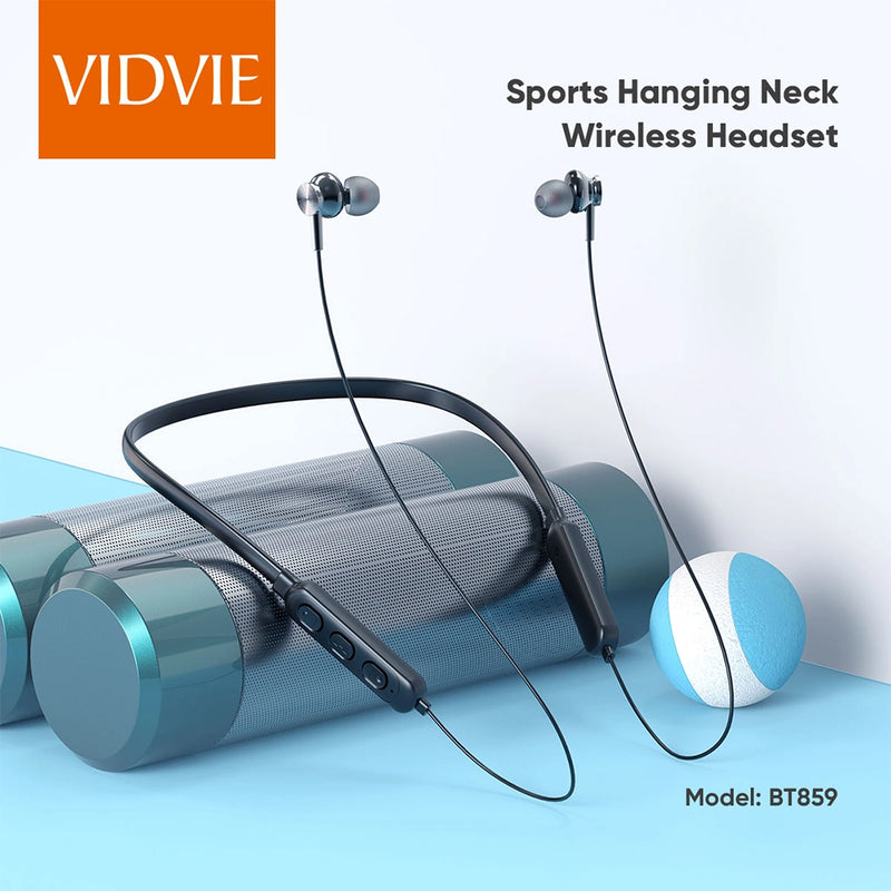 VIDVIE Silicone Neckband Wireless Earphone