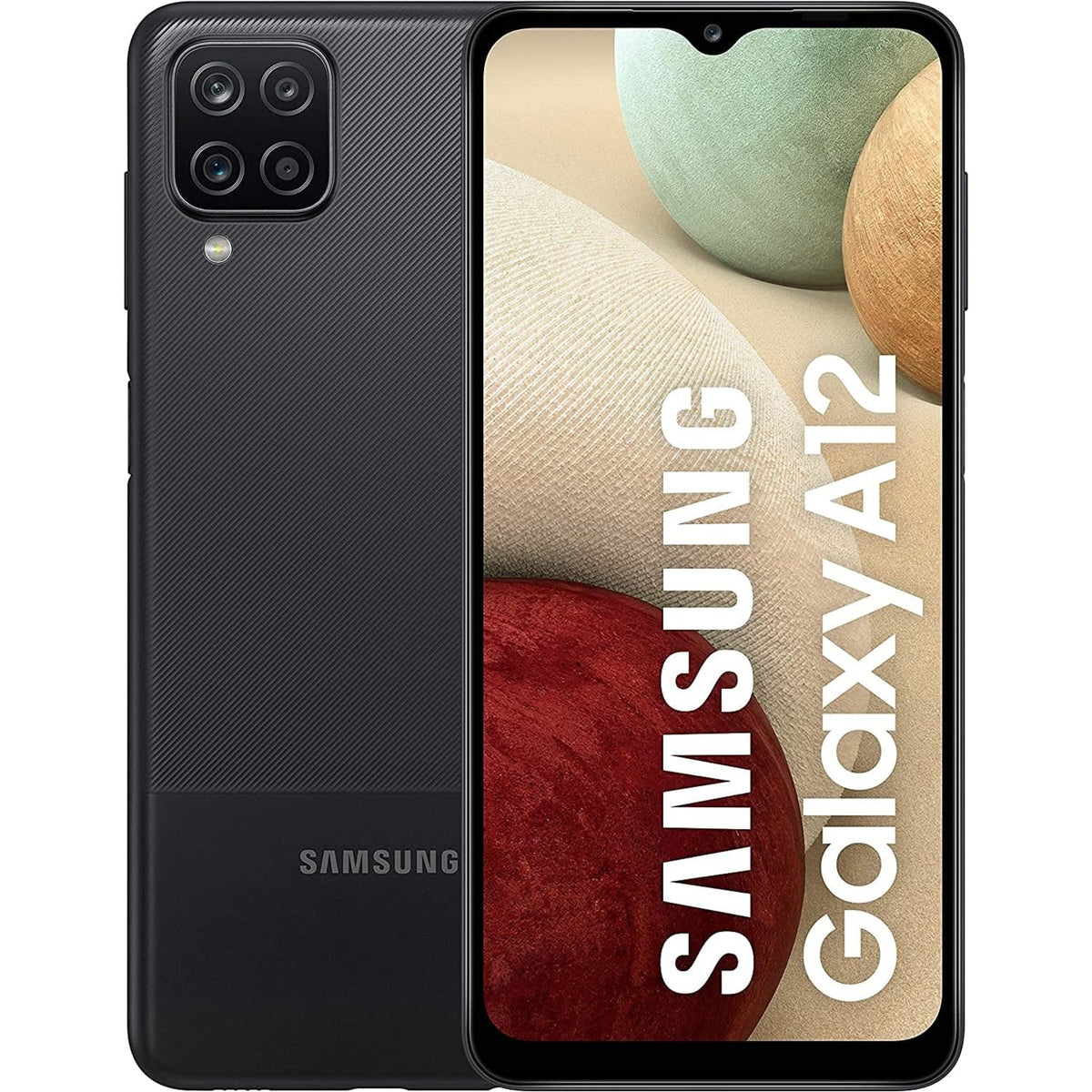 Samsung Galaxy A12 - Black - 1