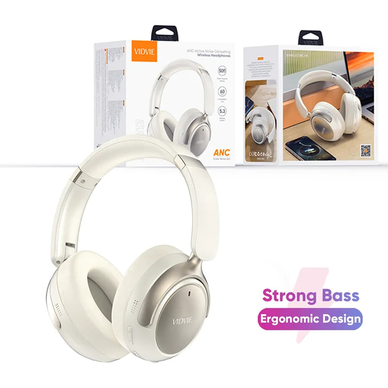 VIDVIE Wireless Noise Cancelling Headphones